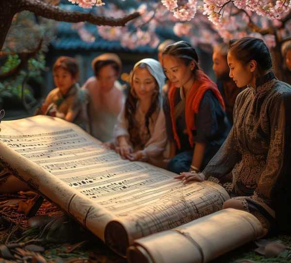 千古送别曲，传承情意浓,送别情，曲谱传千古—探寻送别歌谱的魅力与传承,传承,第1张