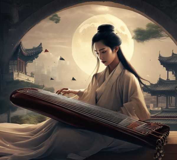 望月，古典与现代情感的交融简谱揭秘