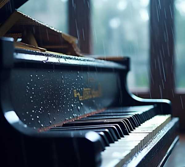 雨的印记，五线谱上的诗意钢琴旋律