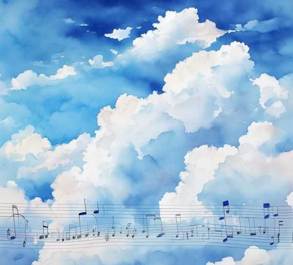 云舞旋律，揭秘云朵歌曲的简谱魅力,云朵轻舞，旋律飞扬——探寻云朵歌曲的简谱之美,旋律,简谱,第1张