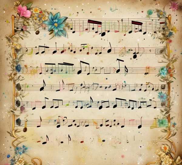 梦幻童话音乐之旅，跟随简谱旋律起航,童话歌曲简谱，带你走进梦幻般的音乐世界,旋律,五线谱,简谱,第1张